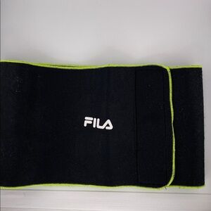 Fila Black Waist Trainer. Neoprene.